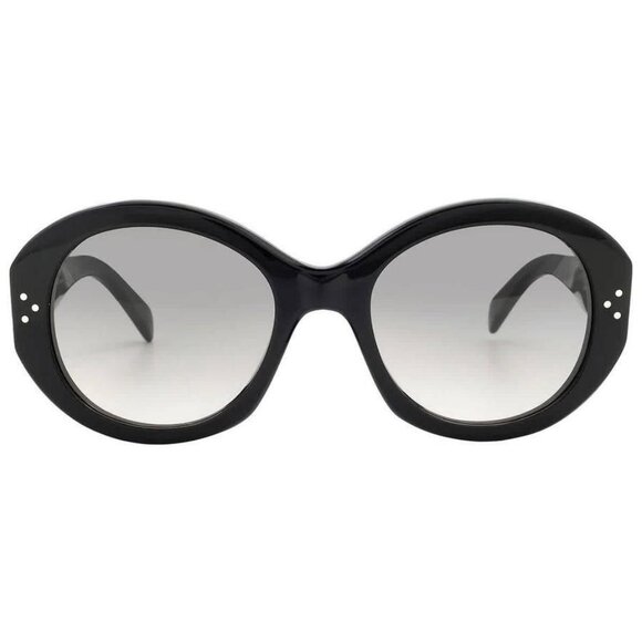 New Authentic Celine Bold 3 Dots Brown Gradient Oval Ladies Sunglasses CL40240I - Picture 1 of 5